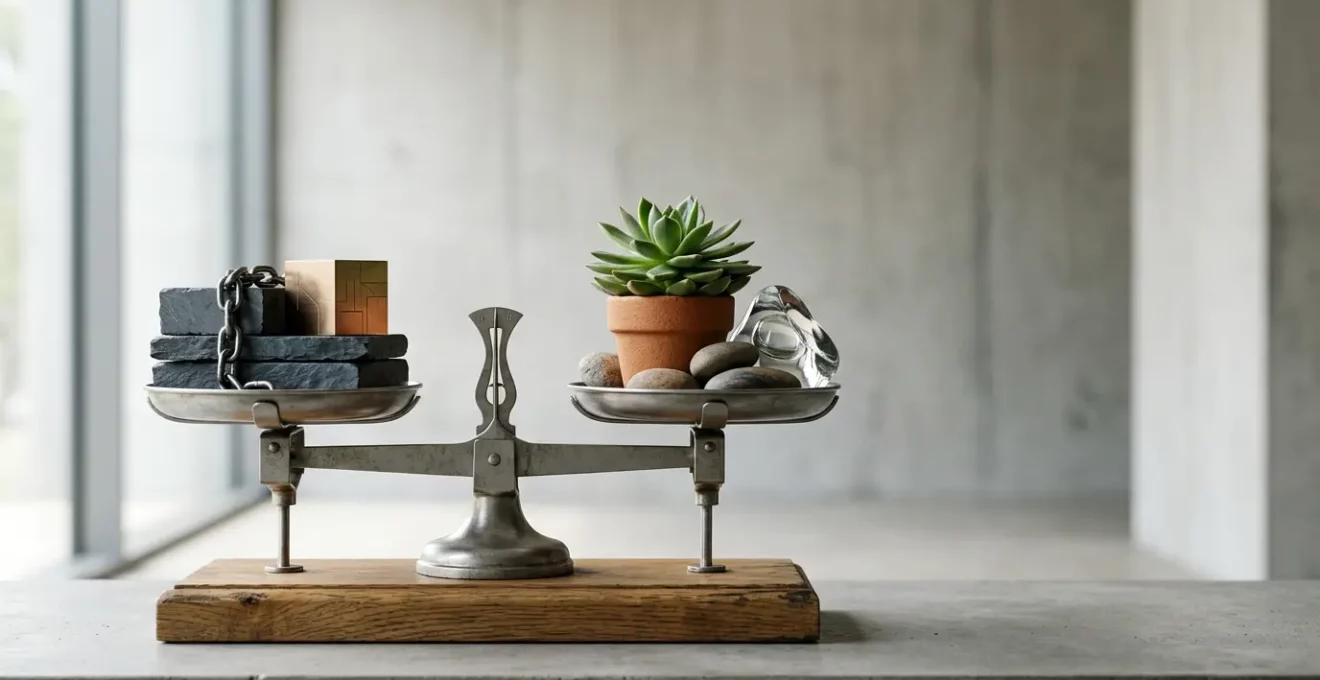 Illustration symbolisant l'équilibre entre financement par dette et fonds propres pour le développement d'entreprise