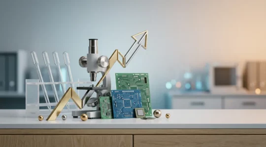 Laboratoire de recherche et développement DeepTech avec équipement scientifique et financement
