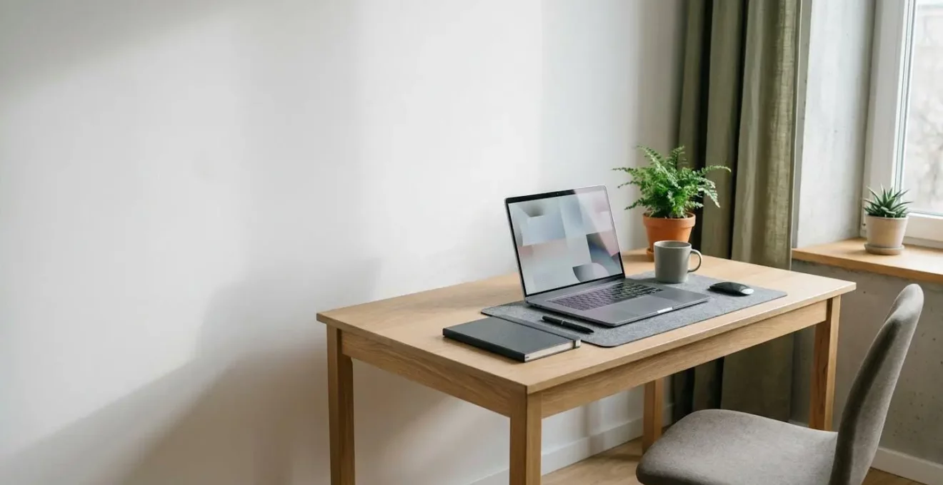 Professionnel complétant les formalités administratives de création d'entreprise sur ordinateur dans un environnement de bureau moderne