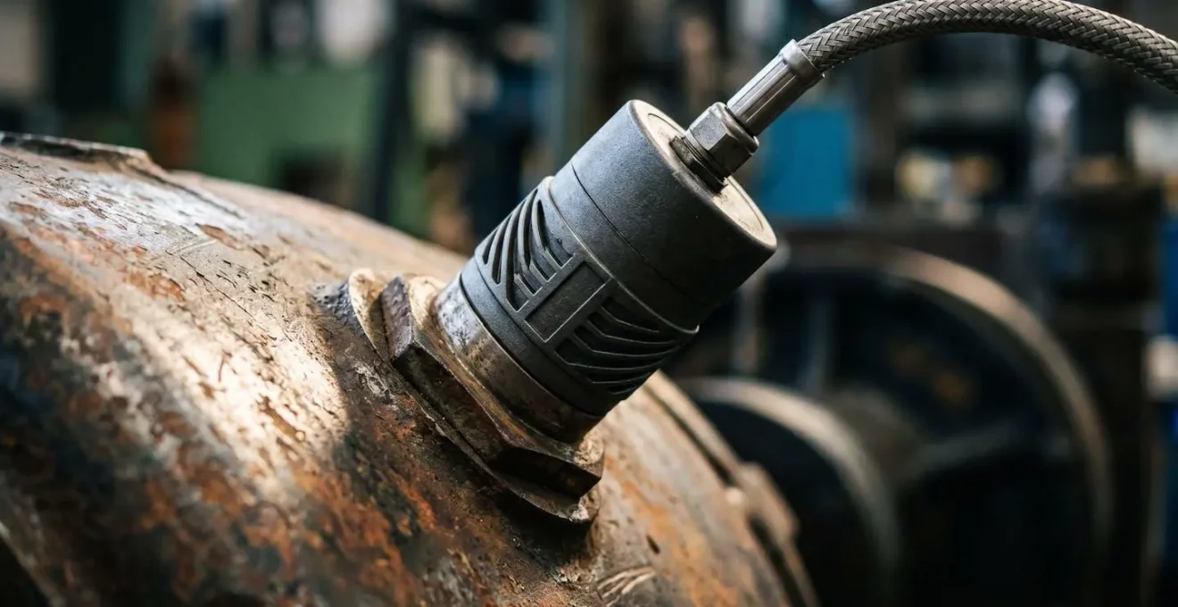Installation de capteurs IoT non invasifs sur une machine industrielle ancienne pour la collecte de données