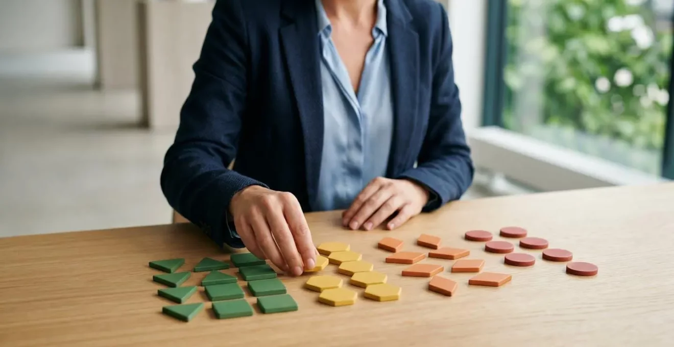 Representation symbolique d'un systeme automatise de scoring client avec elements connectes